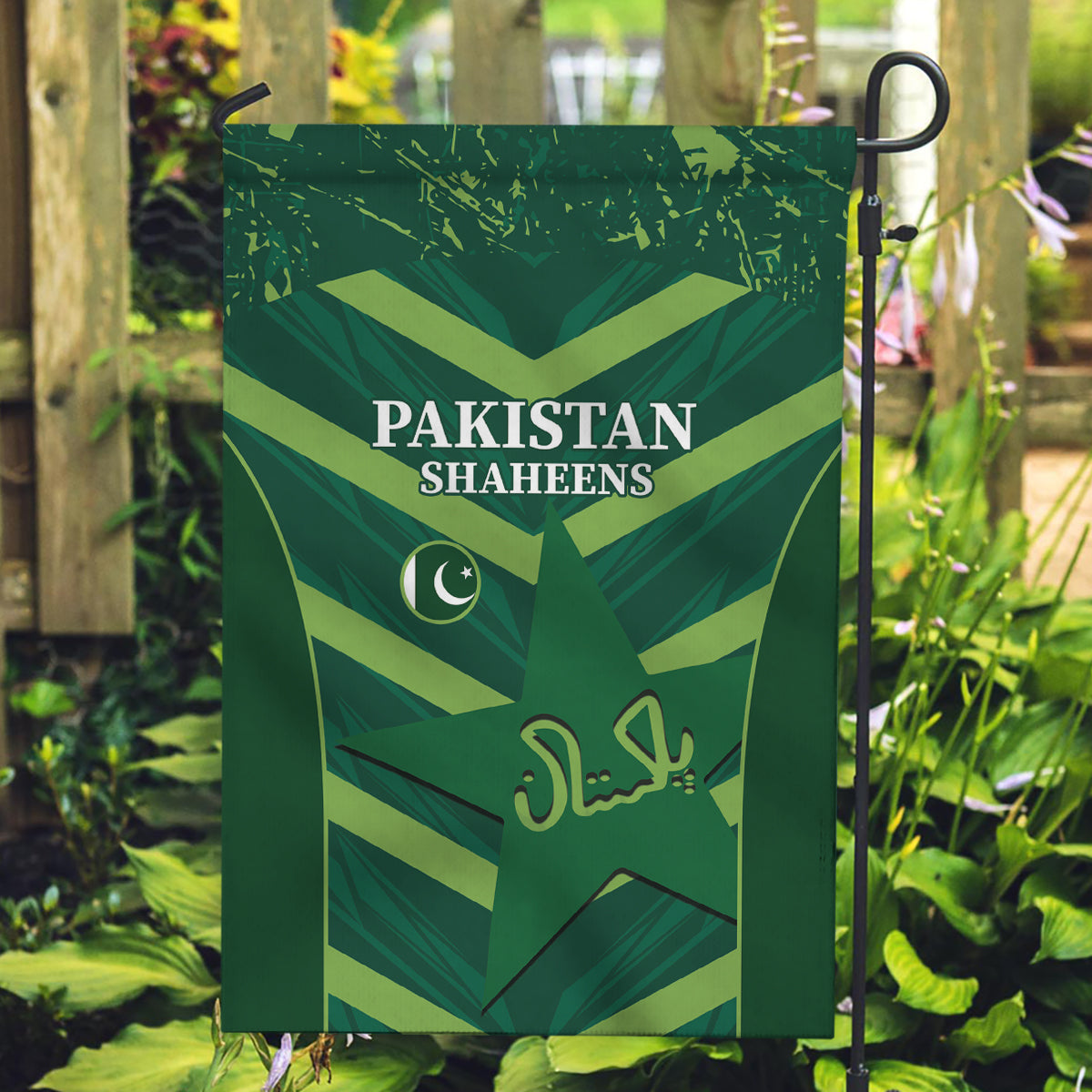 Pakistan Cricket Garden Flag 2024 World Cup Go Shaheens - Vibe Hoodie Shop