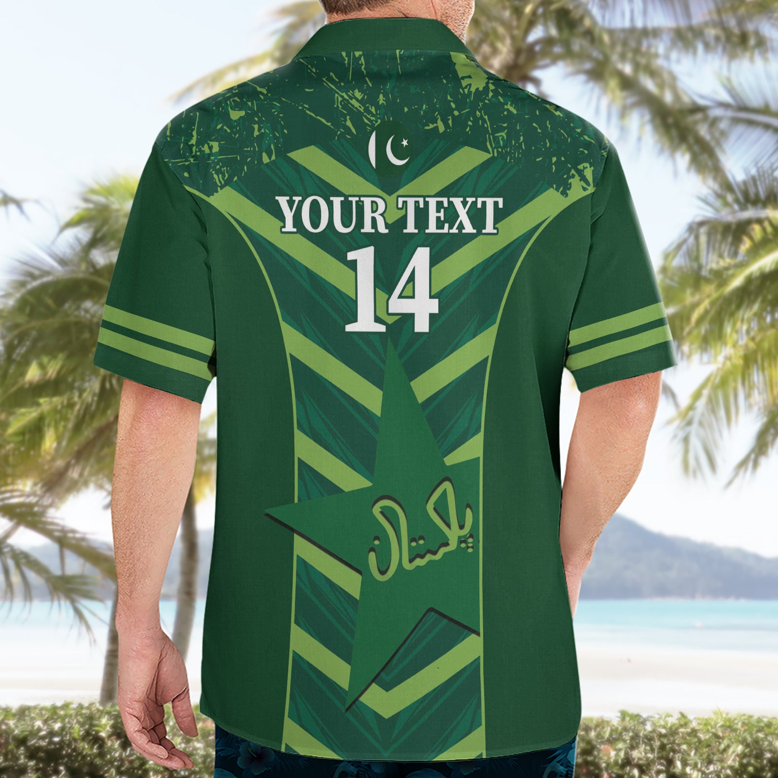 Custom Pakistan Cricket Hawaiian Shirt 2024 World Cup Go Shaheens - Vibe Hoodie Shop