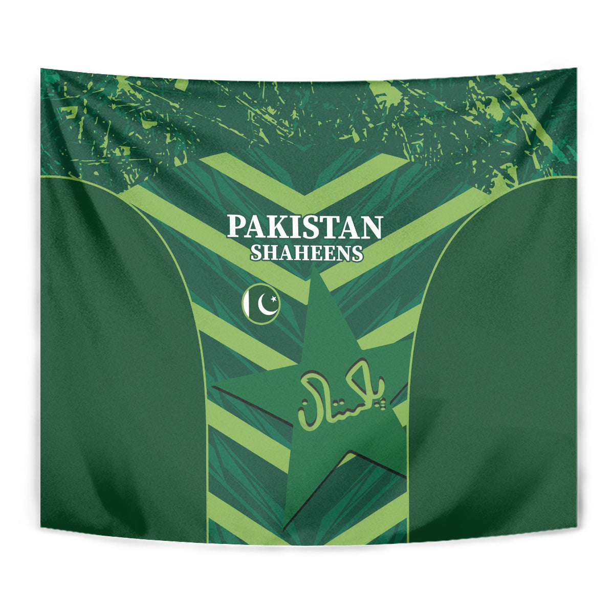 Pakistan Cricket Tapestry 2024 World Cup Go Shaheens - Vibe Hoodie Shop