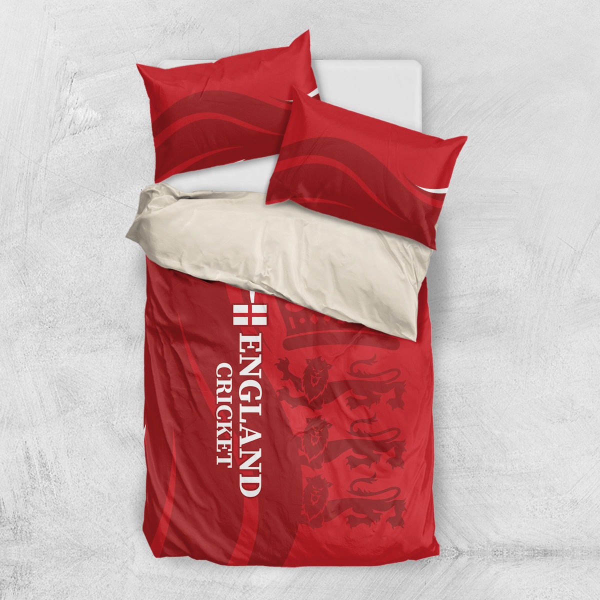 England Cricket Bedding Set 2024 World Cup Go Champions - Vibe Hoodie Shop