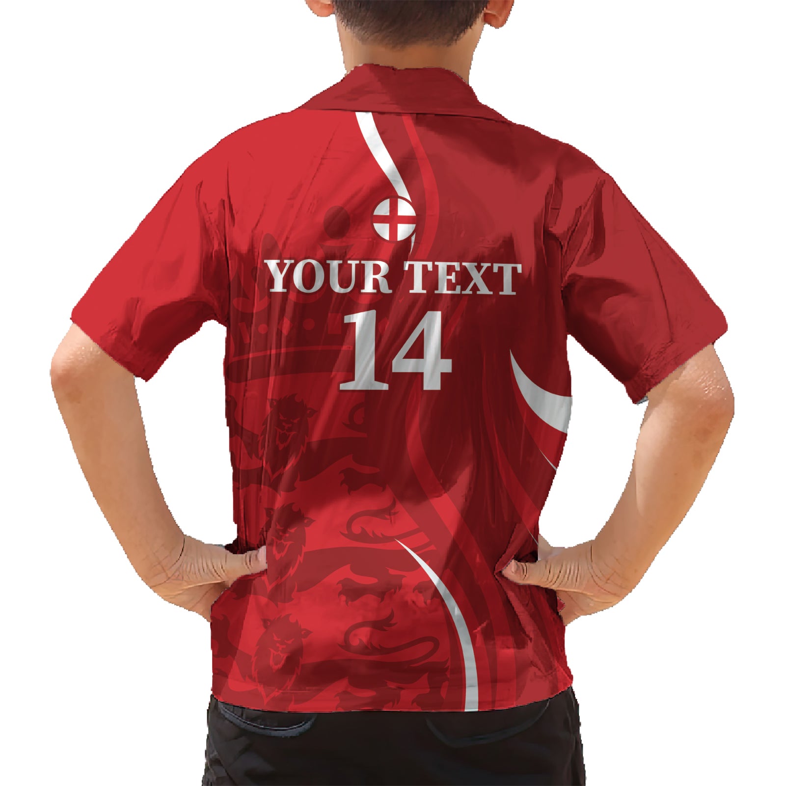 Custom England Cricket Hawaiian Shirt 2024 World Cup Go Champions - Vibe Hoodie Shop