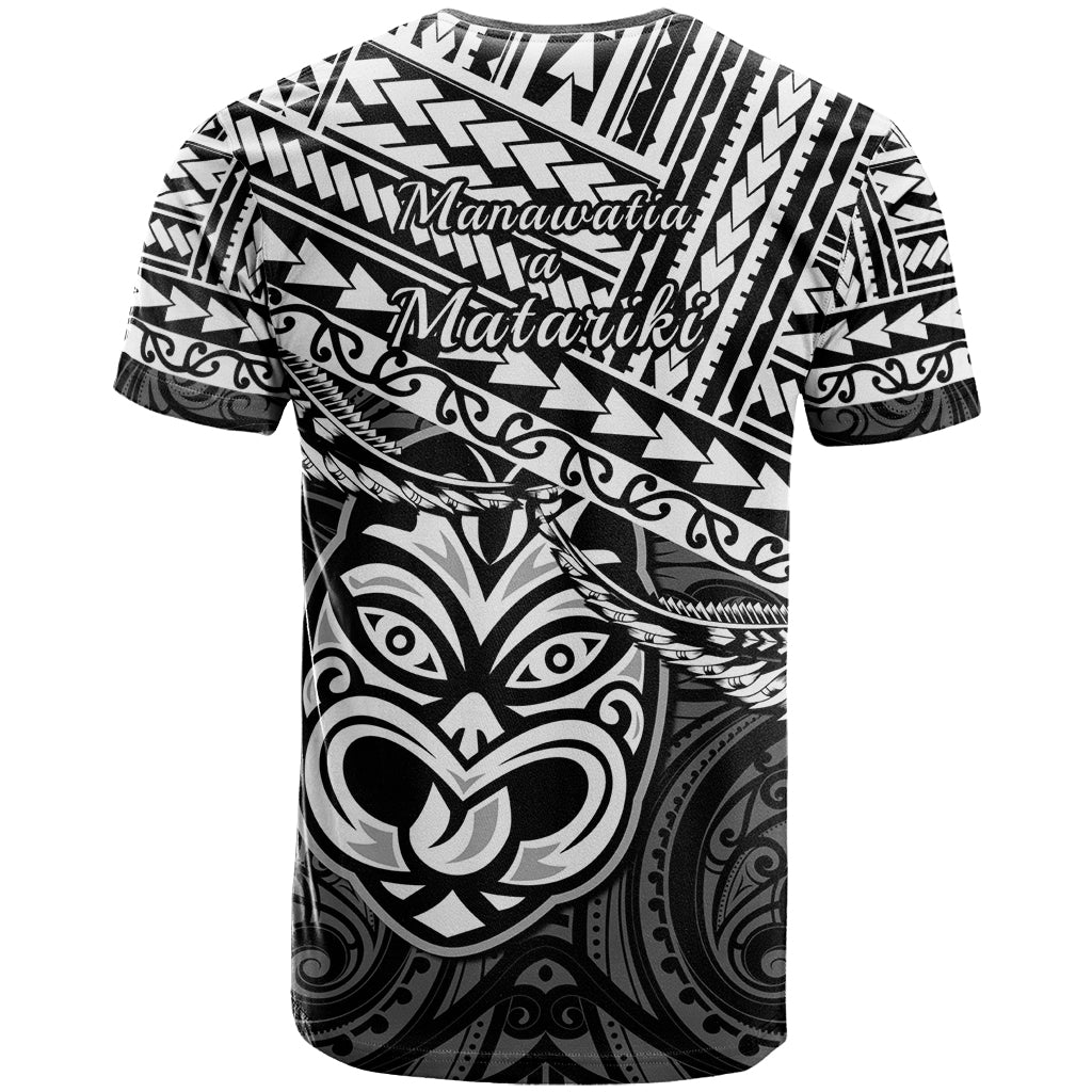 Matariki New Zealand T Shirt Maori New Year Tiki Black Version - Vibe Hoodie Shop