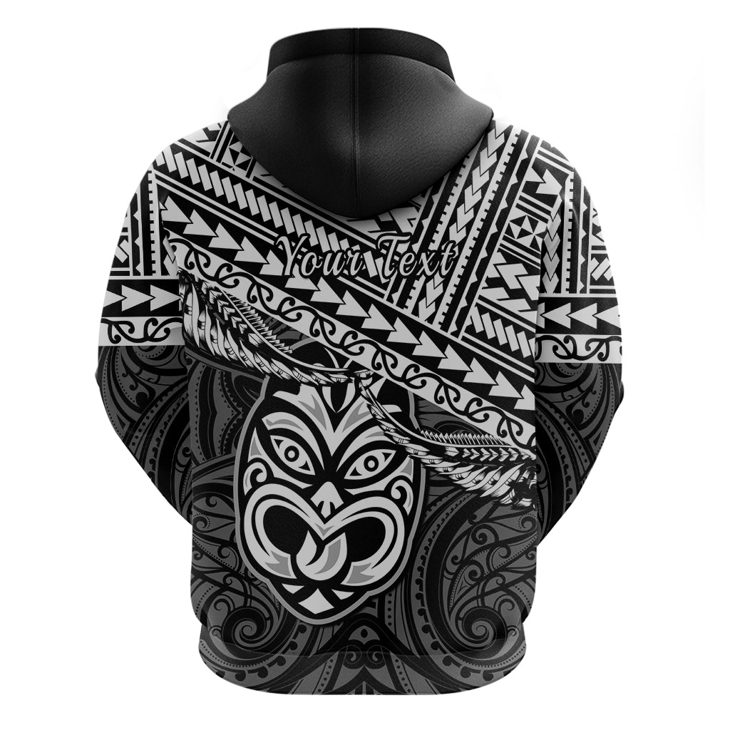 Personalised Matariki New Zealand Hoodie Maori New Year Tiki Black Version - Vibe Hoodie Shop