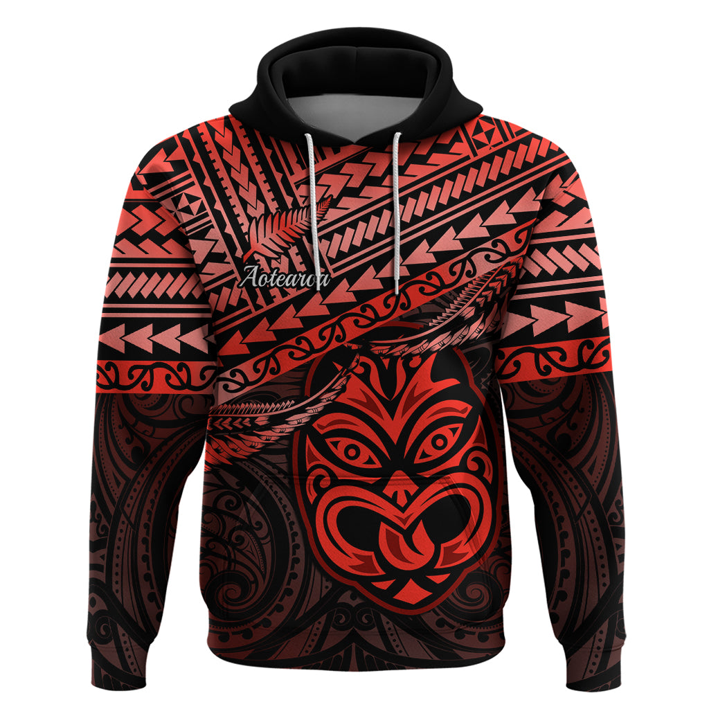 Matariki New Zealand Hoodie Maori New Year Tiki Red Version - Vibe Hoodie Shop