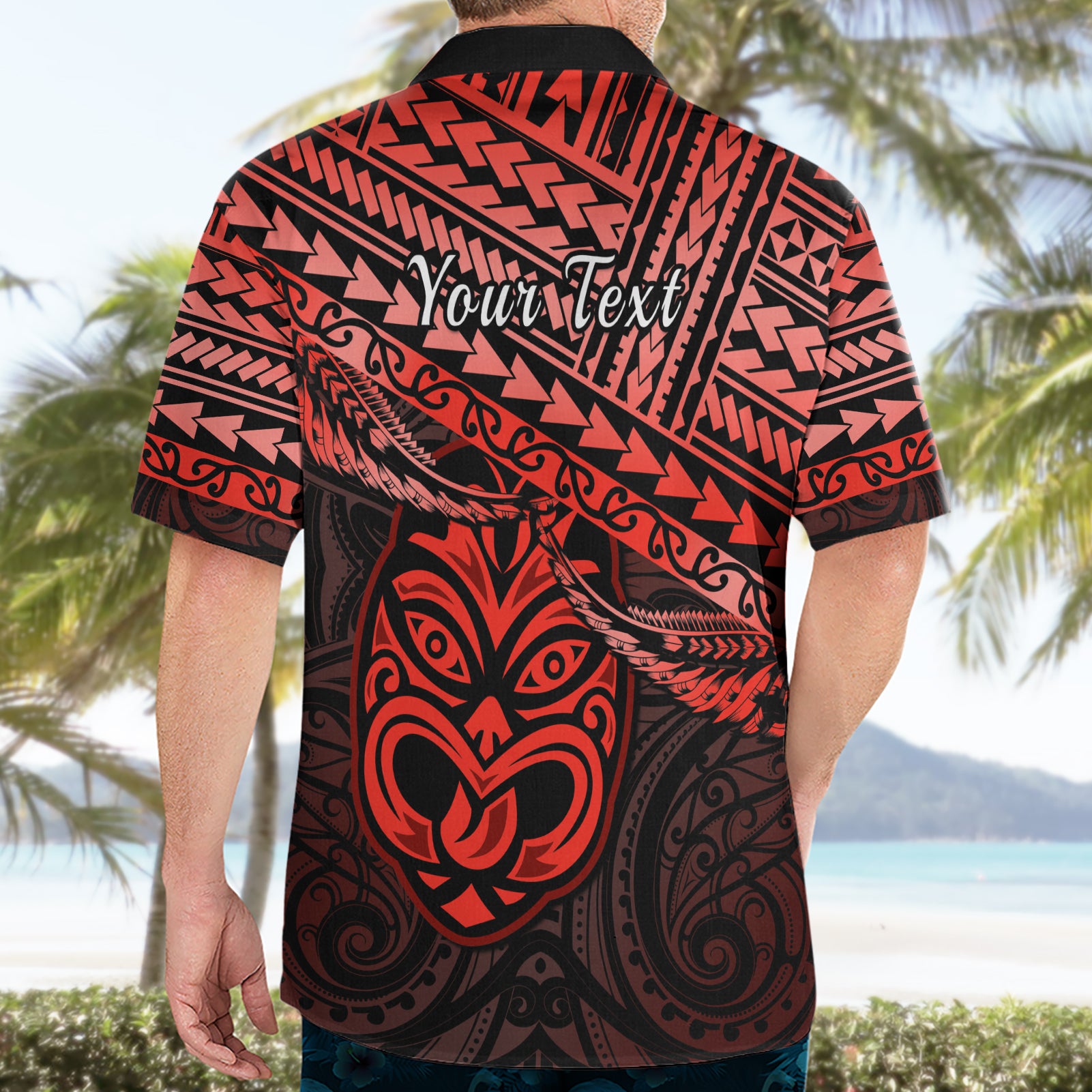 Personalised Matariki New Zealand Hawaiian Shirt Maori New Year Tiki Red Version - Vibe Hoodie Shop