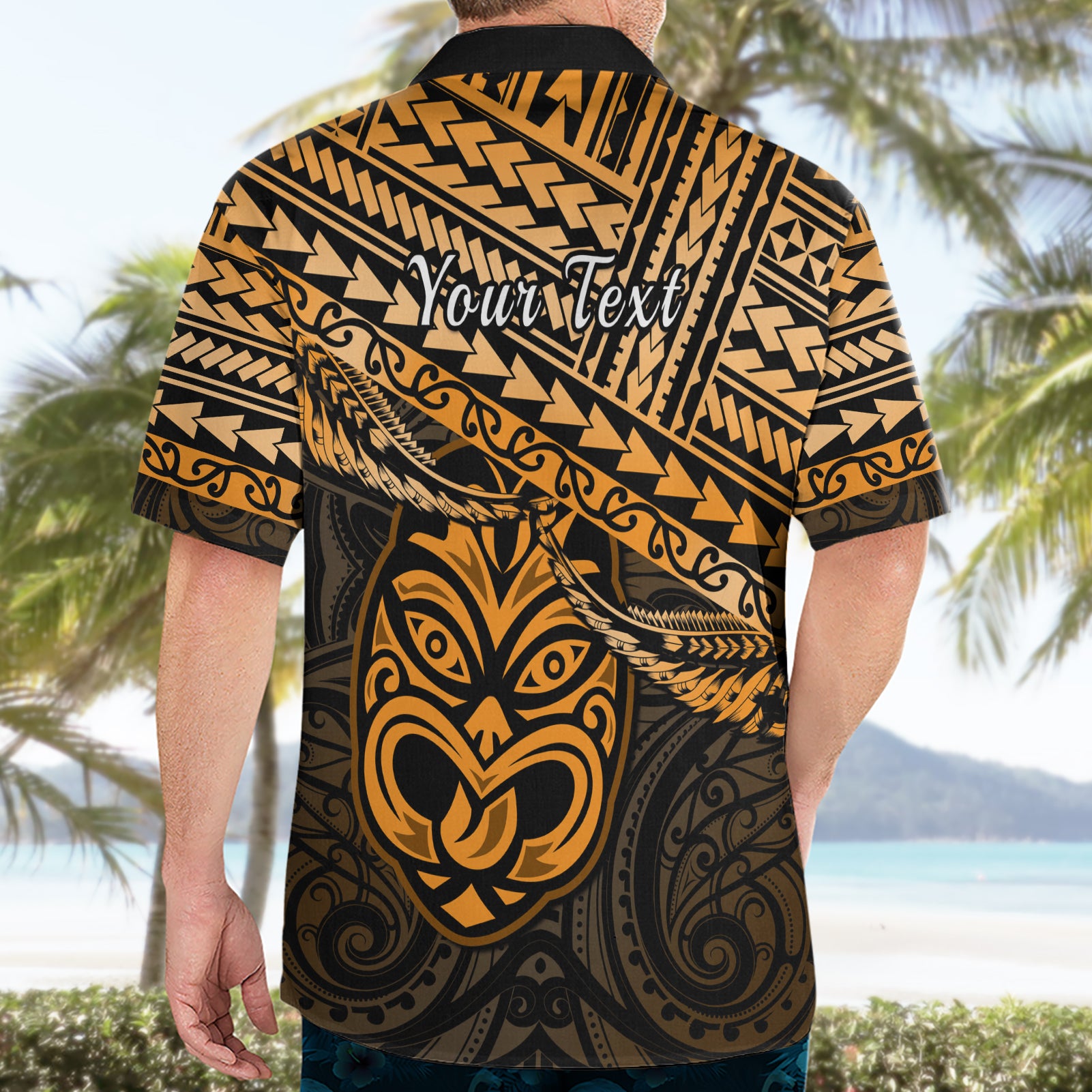 Personalised Matariki New Zealand Hawaiian Shirt Maori New Year Tiki Gold Version - Vibe Hoodie Shop