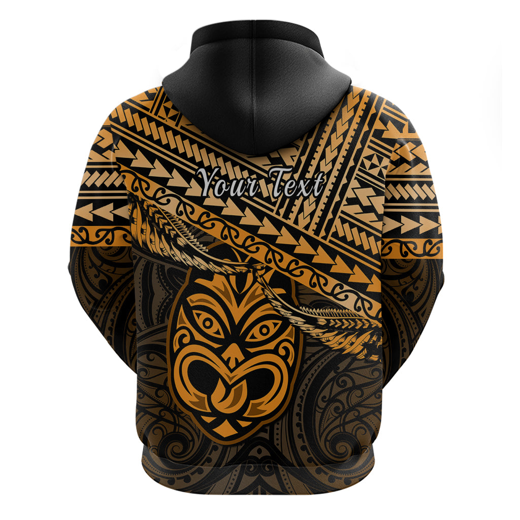 Personalised Matariki New Zealand Hoodie Maori New Year Tiki Gold Version - Vibe Hoodie Shop