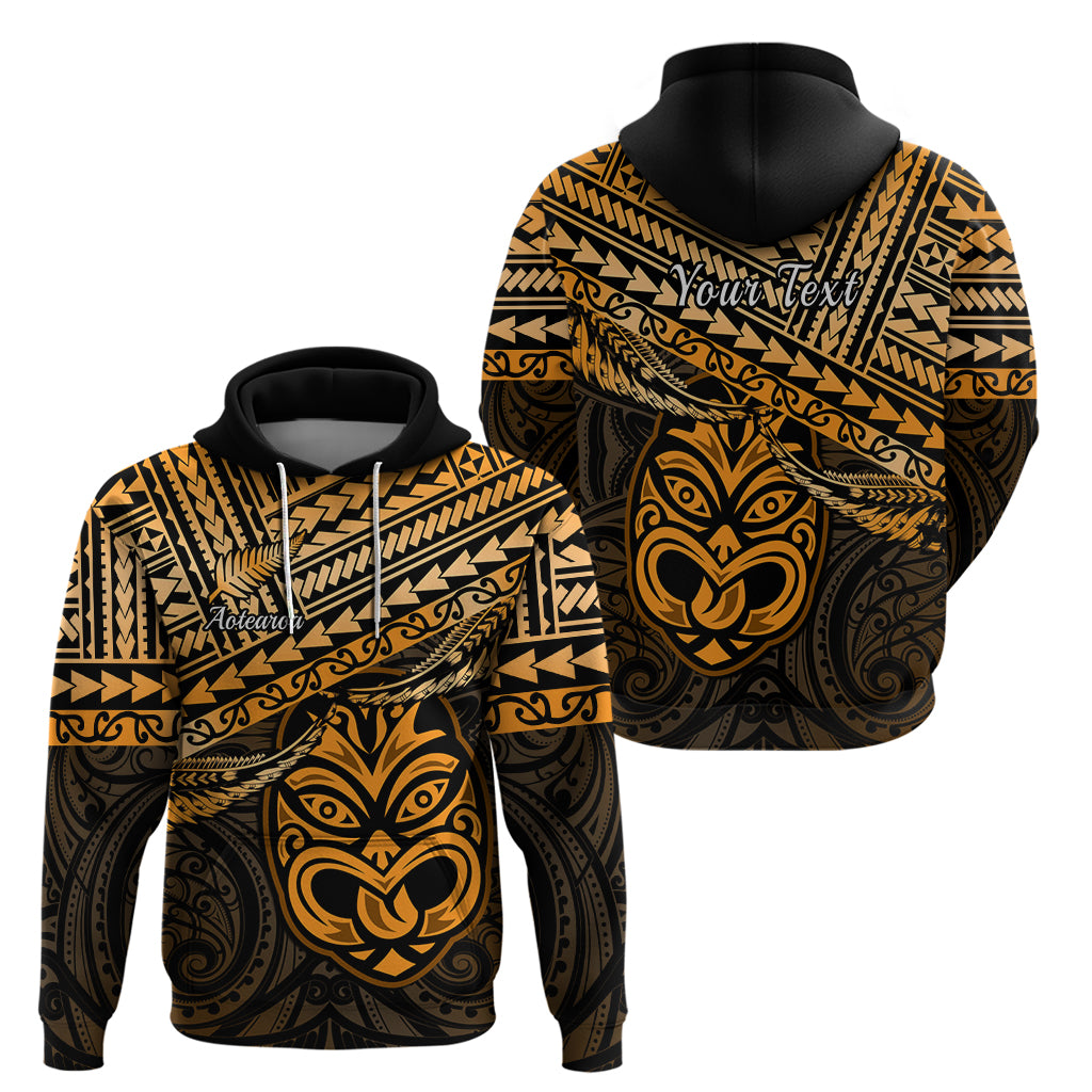 Personalised Matariki New Zealand Hoodie Maori New Year Tiki Gold Version - Vibe Hoodie Shop