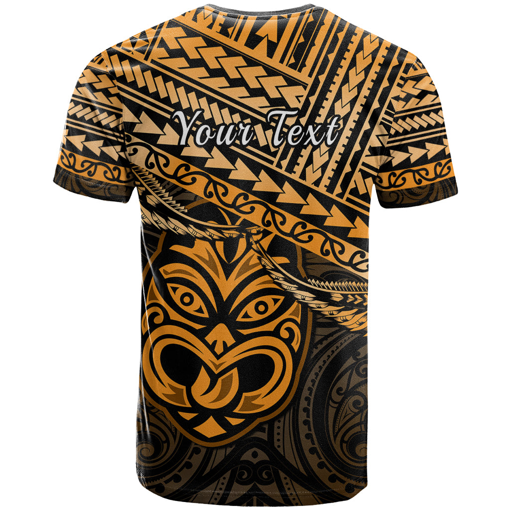 Personalised Matariki New Zealand T Shirt Maori New Year Tiki Gold Version - Vibe Hoodie Shop