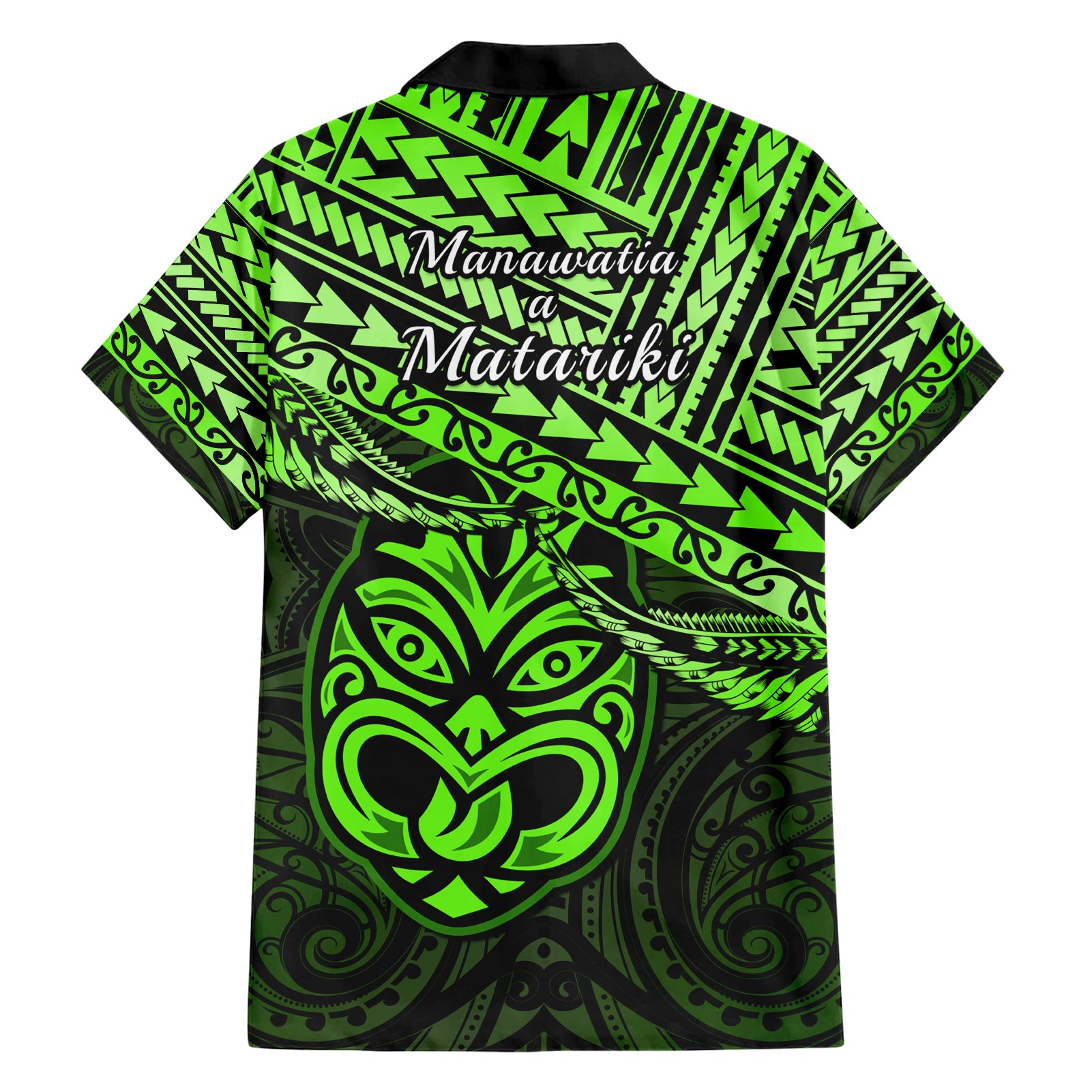 Matariki New Zealand Hawaiian Shirt Maori New Year Tiki Green Version - Vibe Hoodie Shop