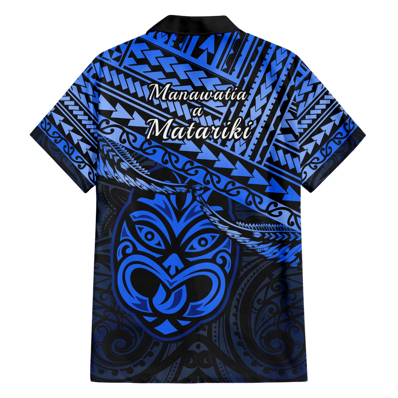 Matariki New Zealand Hawaiian Shirt Maori New Year Tiki Blue Version - Vibe Hoodie Shop