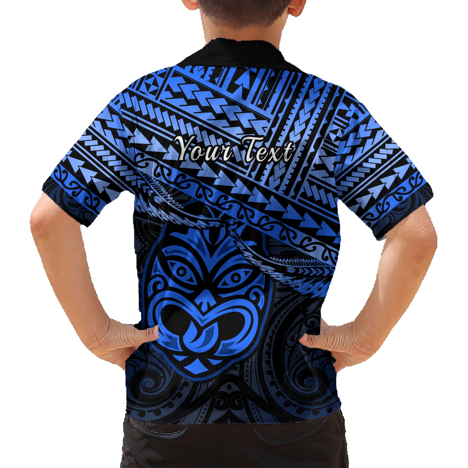 Personalised Matariki New Zealand Hawaiian Shirt Maori New Year Tiki Blue Version - Vibe Hoodie Shop