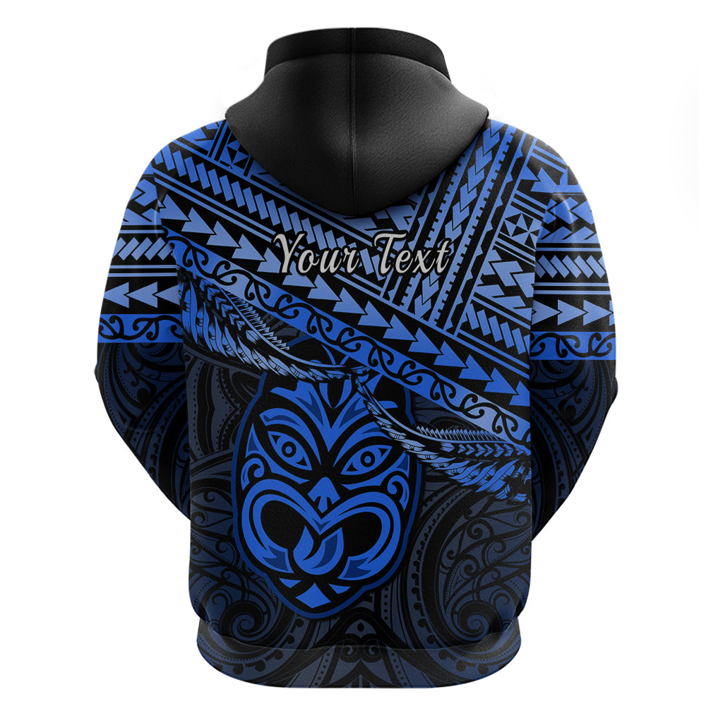 Personalised Matariki New Zealand Hoodie Maori New Year Tiki Blue Version - Vibe Hoodie Shop