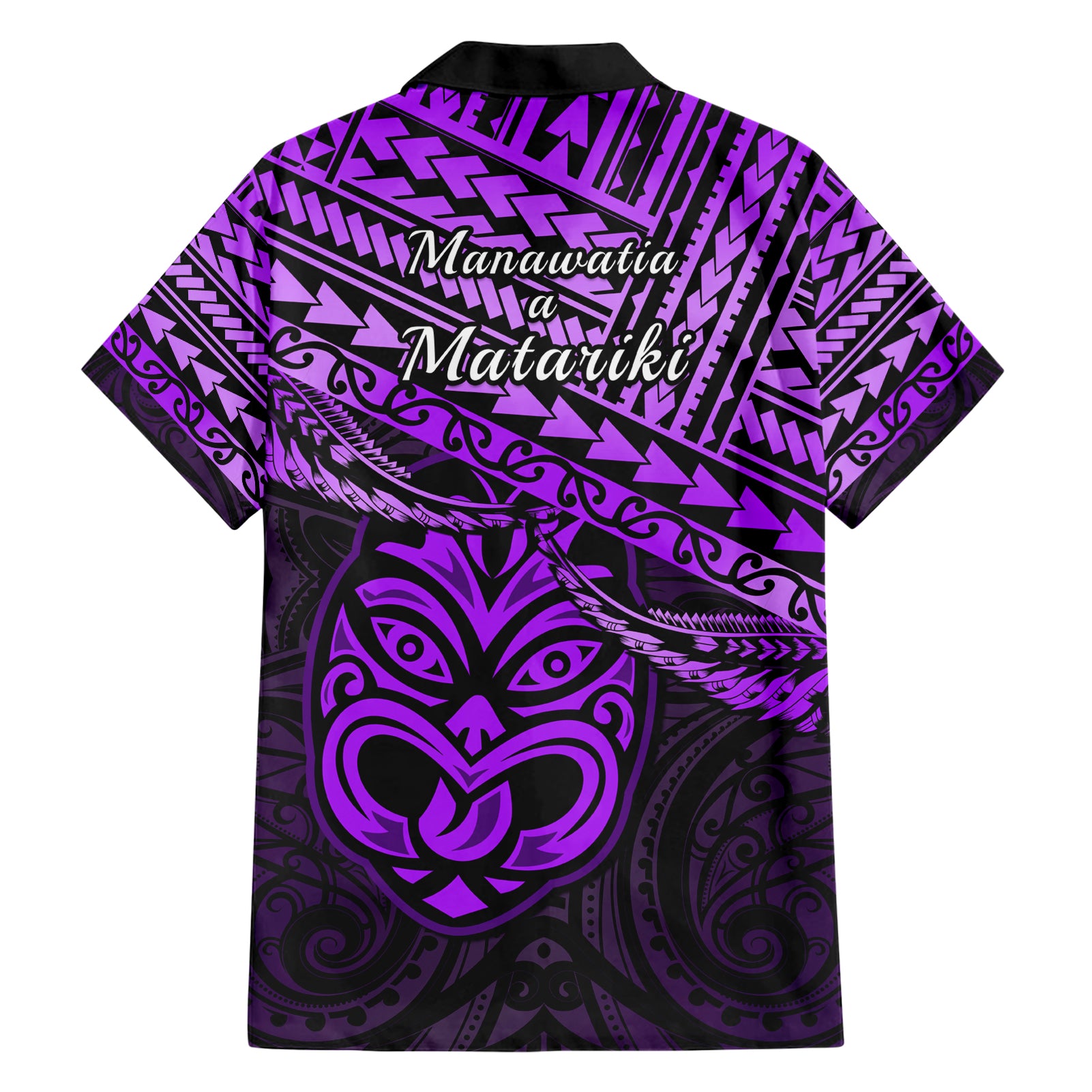 Matariki New Zealand Hawaiian Shirt Maori New Year Tiki Purple Version - Vibe Hoodie Shop