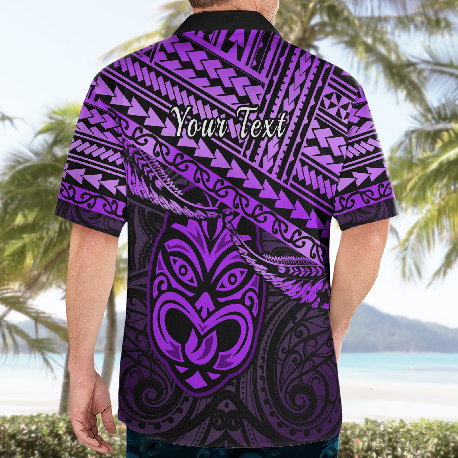 Personalised Matariki New Zealand Hawaiian Shirt Maori New Year Tiki Purple Version - Vibe Hoodie Shop
