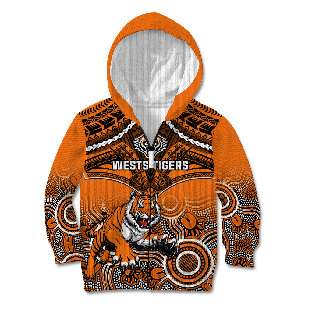 tigers-rugby-kid-hoodie-aboriginal-mix-polynesian-pattern