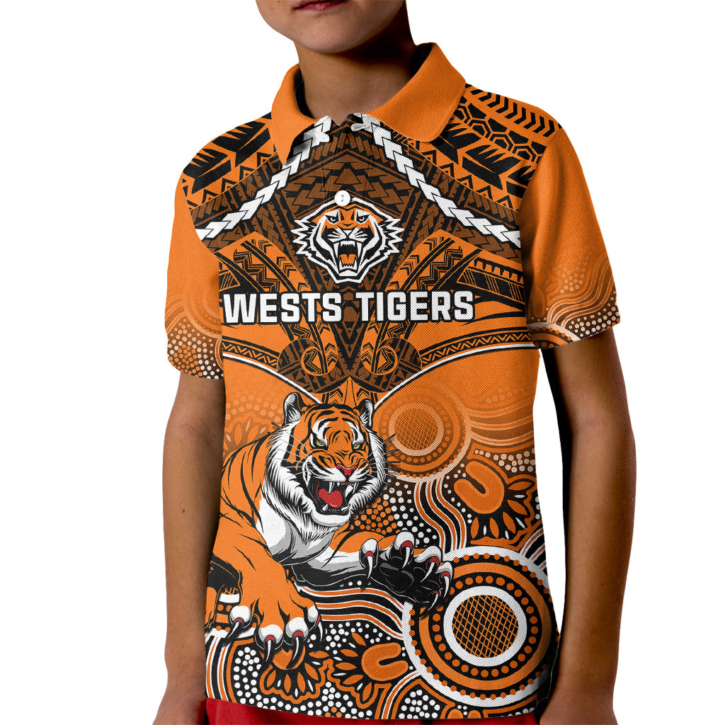 tigers-rugby-kid-polo-shirt-aboriginal-mix-polynesian-pattern