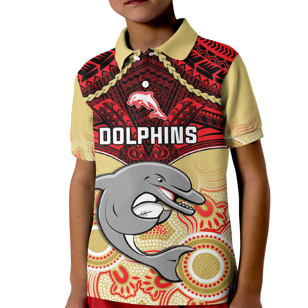 dolphins-rugby-kid-polo-shirt-aboriginal-mix-polynesian-pattern