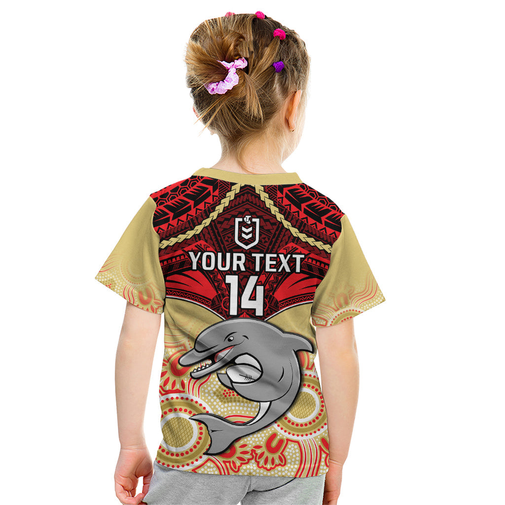 personalised-dolphins-rugby-kid-t-shirt-aboriginal-mix-polynesian-pattern