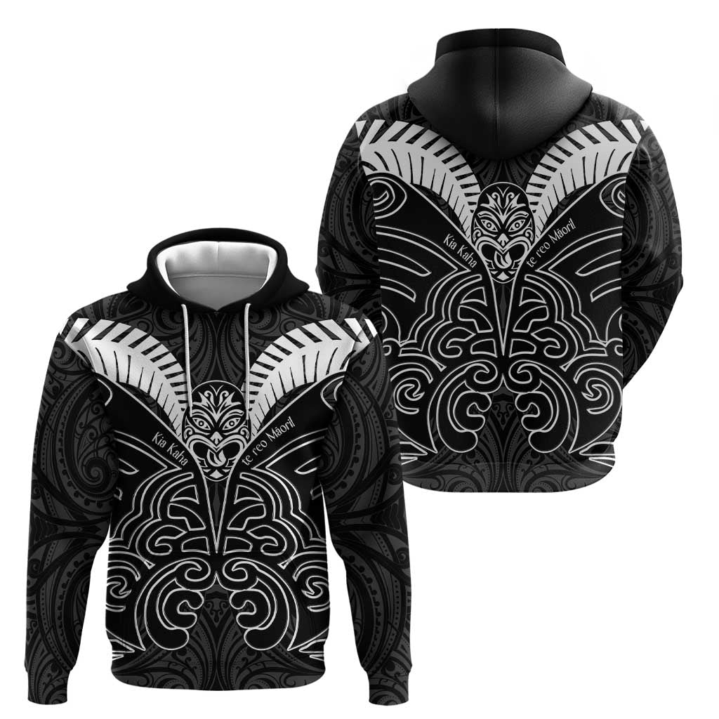 Kia Kaha Te Reo Maori Hoodie Aotearoa Hei Tiki With Hongi - Vibe Hoodie Shop