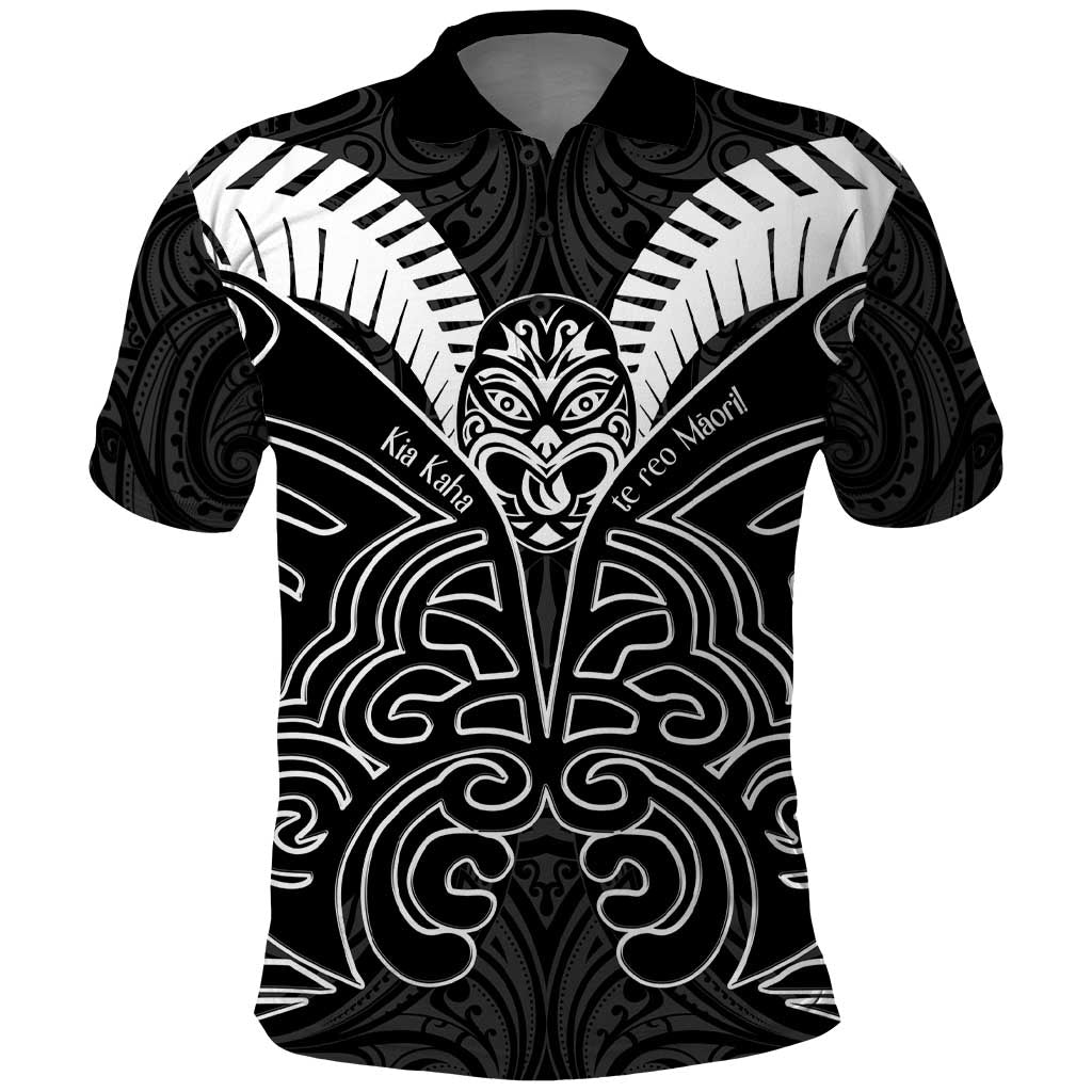 Kia Kaha Te Reo Maori Polo Shirt Aotearoa Hei Tiki With Hongi - Vibe Hoodie Shop