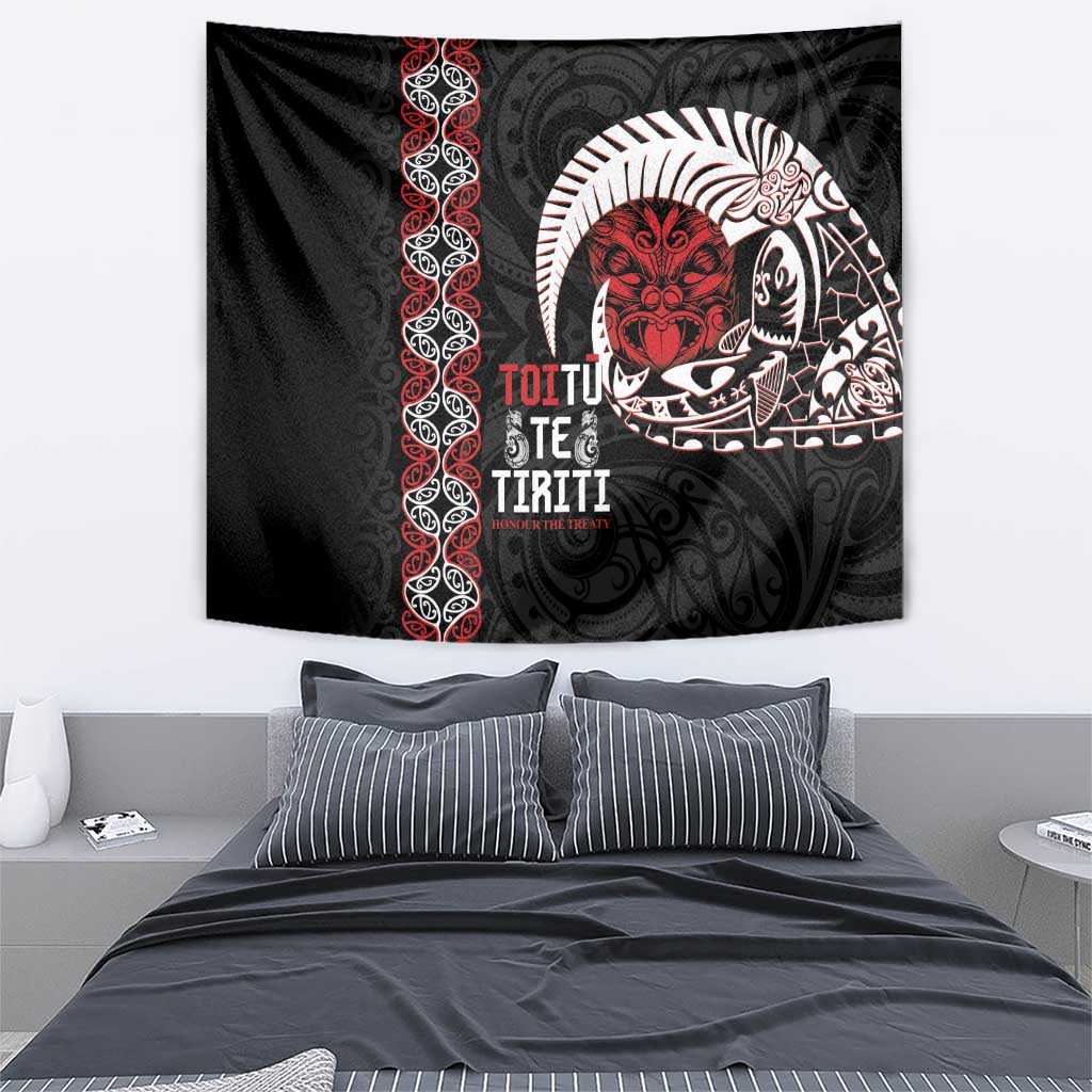 Aotearoa Toitu Te Tiriti Tapestry Honour The Treaty Maori Haka - Vibe Hoodie Shop