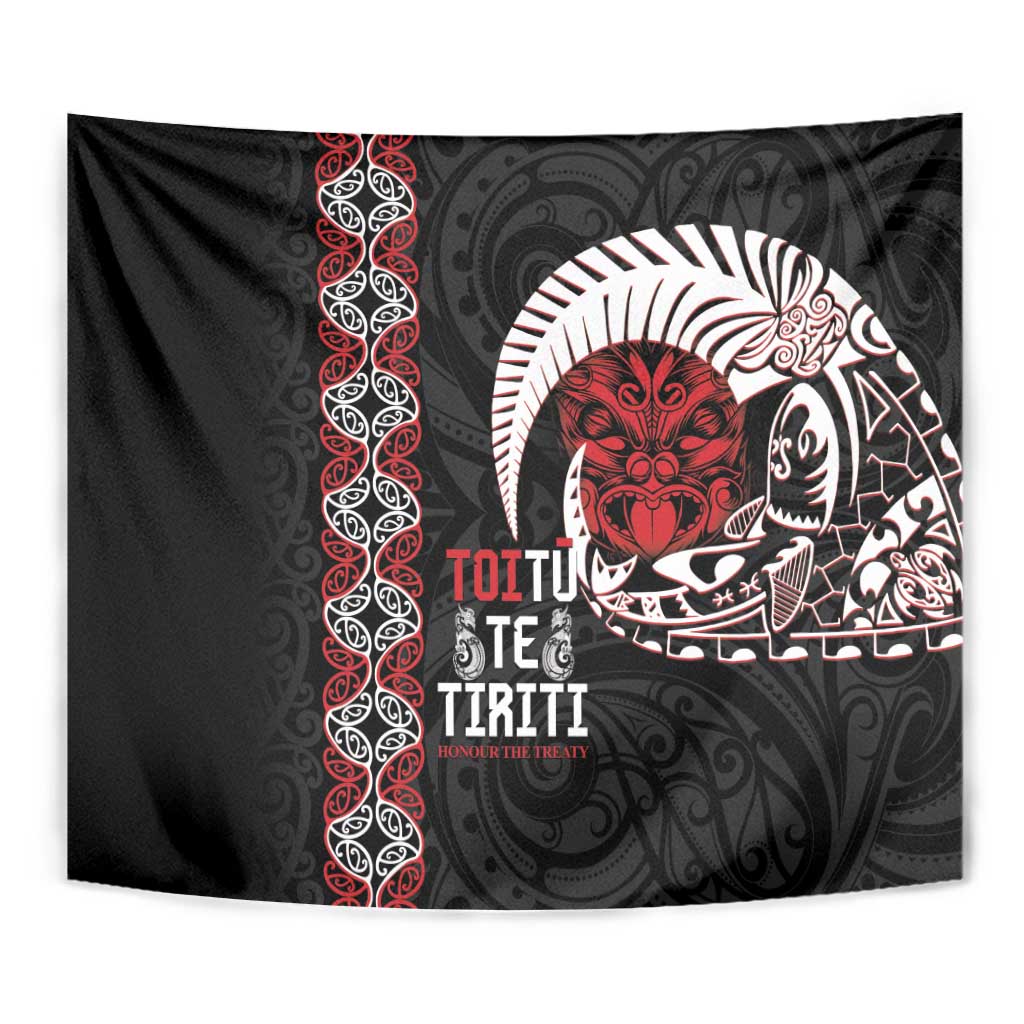 Aotearoa Toitu Te Tiriti Tapestry Honour The Treaty Maori Haka - Vibe Hoodie Shop