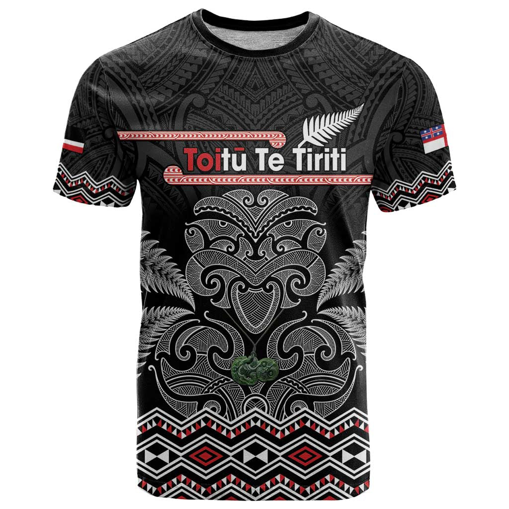 Aotearoa Toitu Te Tiriti T Shirt Stand Together! Stand Stronger! - NZ Tiki - Vibe Hoodie Shop