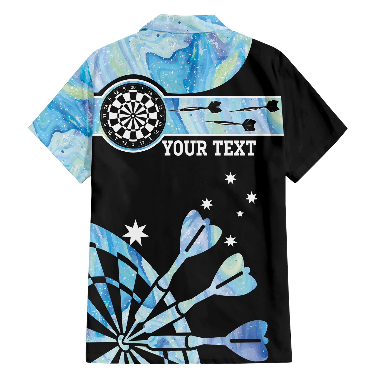 Personalised Australia Darts Opal Vibes Hawaiian Shirt - Vibe Hoodie Shop