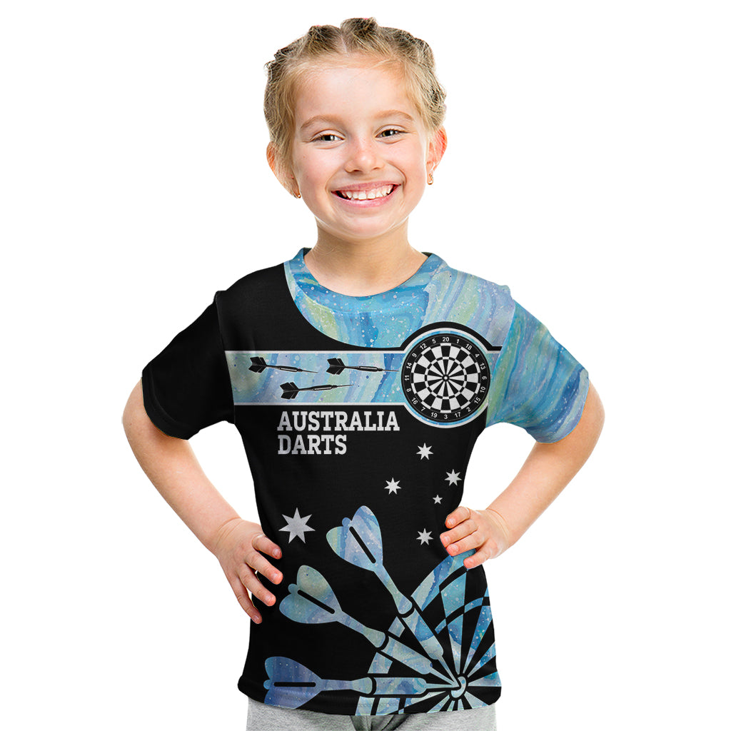 Personalised Australia Darts Opal Vibes Kid T Shirt - Vibe Hoodie Shop