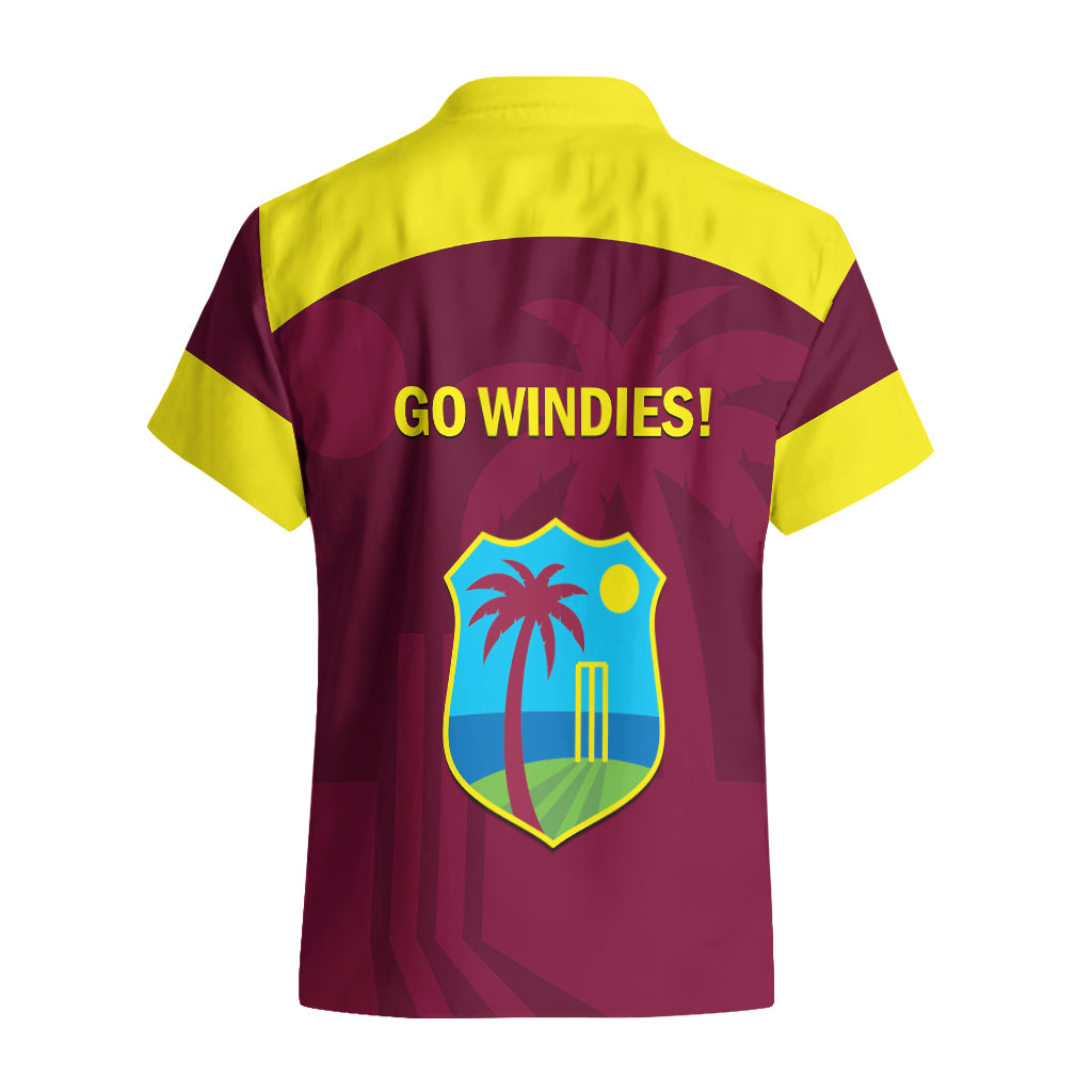 West Indies Cricket Hawaiian Shirt Go Windies Dynamic Version 2023 - Vibe Hoodie Shop