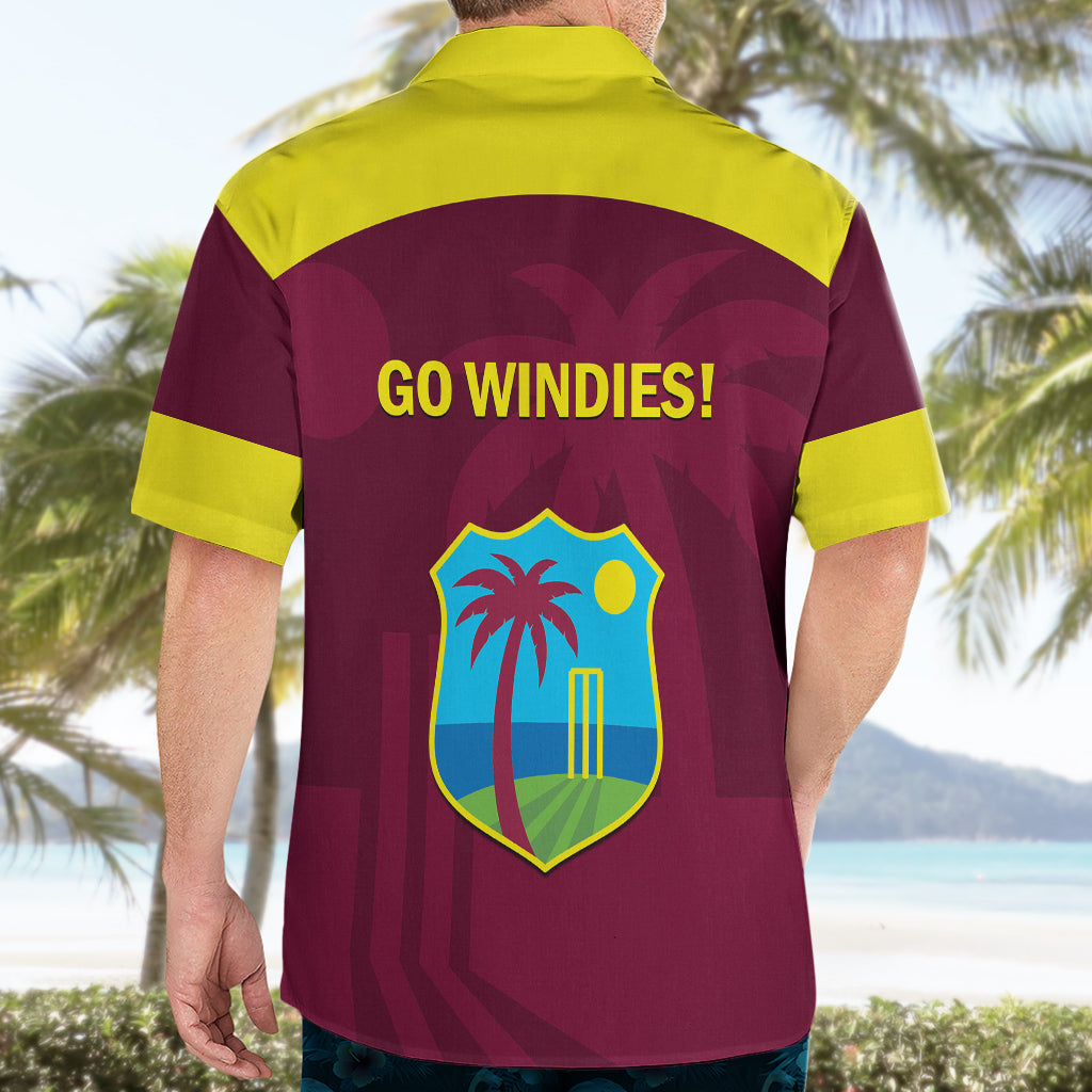 West Indies Cricket Hawaiian Shirt Go Windies Dynamic Version 2023 - Vibe Hoodie Shop