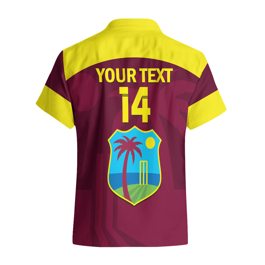 Personalised West Indies Cricket Hawaiian Shirt Go Windies Dynamic Version 2023 - Vibe Hoodie Shop