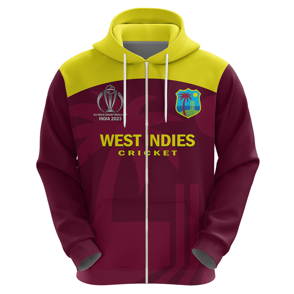 Personalised West Indies Cricket Hoodie Go Windies Dynamic Version 2023 - Vibe Hoodie Shop