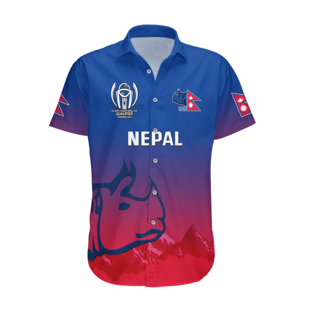 Nepal Cricket Hawaiian Shirt Dynamic Version 2023 - Vibe Hoodie Shop