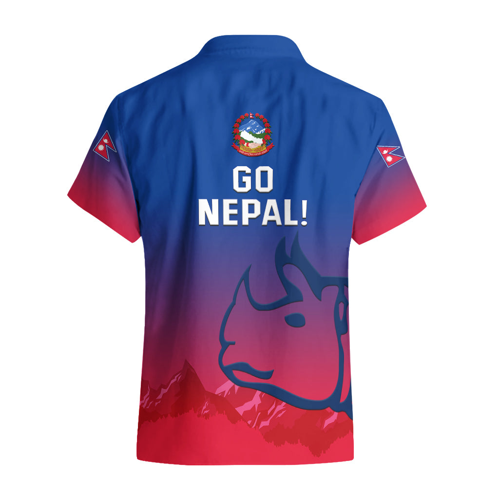 Nepal Cricket Hawaiian Shirt Dynamic Version 2023 - Vibe Hoodie Shop