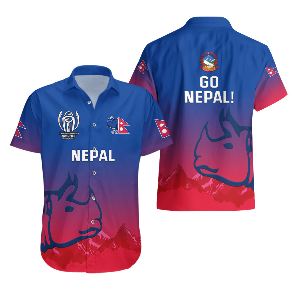 Nepal Cricket Hawaiian Shirt Dynamic Version 2023 - Vibe Hoodie Shop