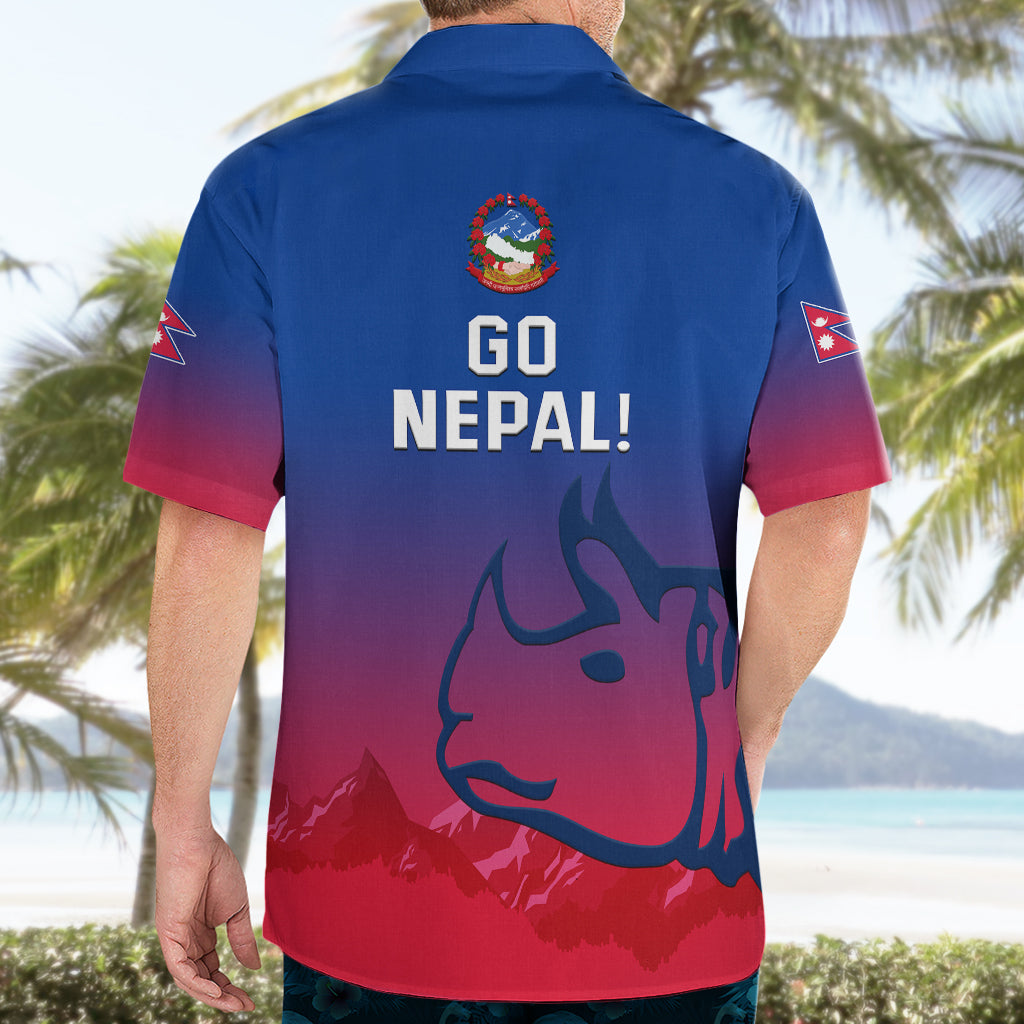 Nepal Cricket Hawaiian Shirt Dynamic Version 2023 - Vibe Hoodie Shop