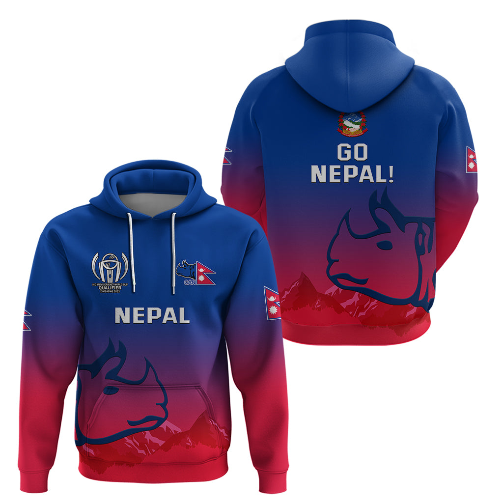 Nepal Cricket Hoodie Dynamic Version 2023 - Vibe Hoodie Shop