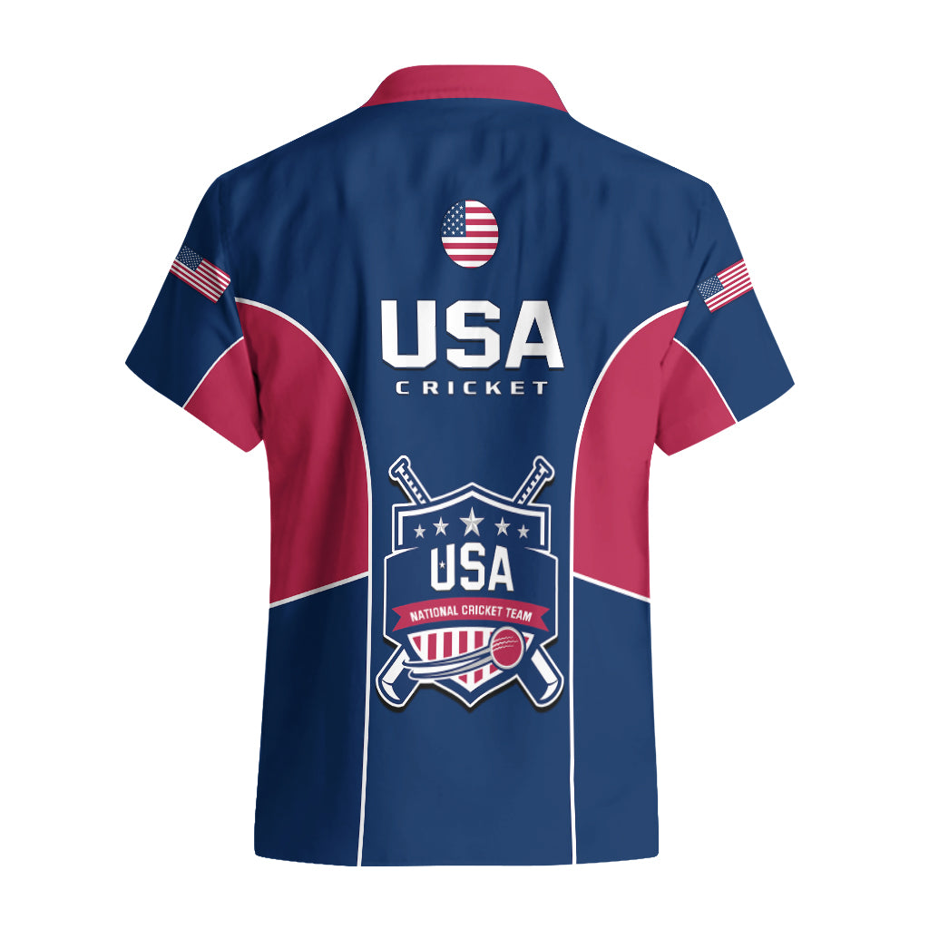 United States Cricket Hawaiian Shirt Go USA Dynamic Version 2023 - Vibe Hoodie Shop