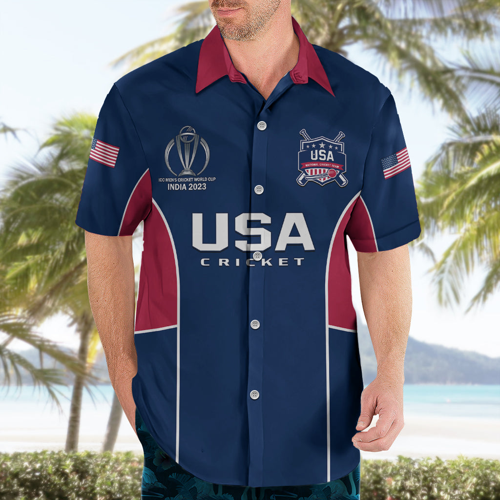 United States Cricket Hawaiian Shirt Go USA Dynamic Version 2023 - Vibe Hoodie Shop