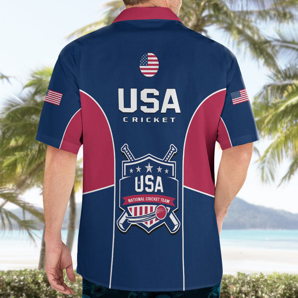United States Cricket Hawaiian Shirt Go USA Dynamic Version 2023 - Vibe Hoodie Shop
