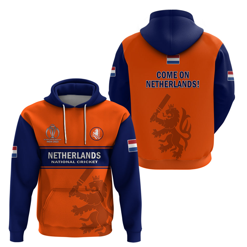 Netherlands Cricket Hoodie Dynamic Version 2023 - Vibe Hoodie Shop