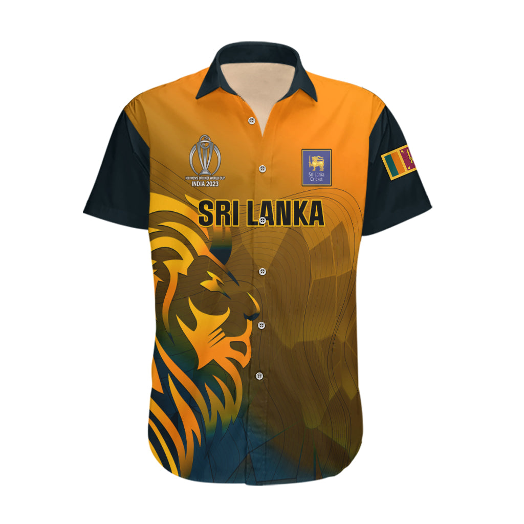 Sri Lanka Cricket Hawaiian Shirt Go Lions Dynamic Version 2023 - Vibe Hoodie Shop