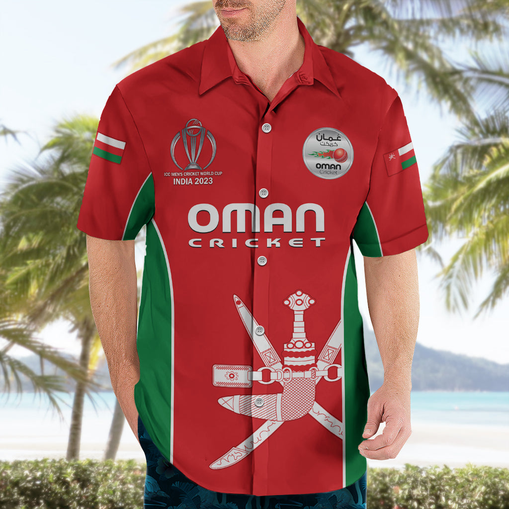 Oman Cricket Hawaiian Shirt Dynamic Version 2023 - Vibe Hoodie Shop