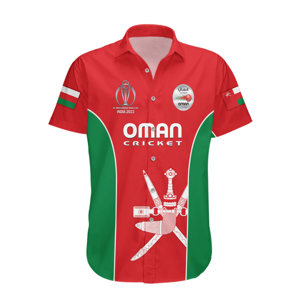 Personalised Oman Cricket Hawaiian Shirt Dynamic Version 2023 - Vibe Hoodie Shop