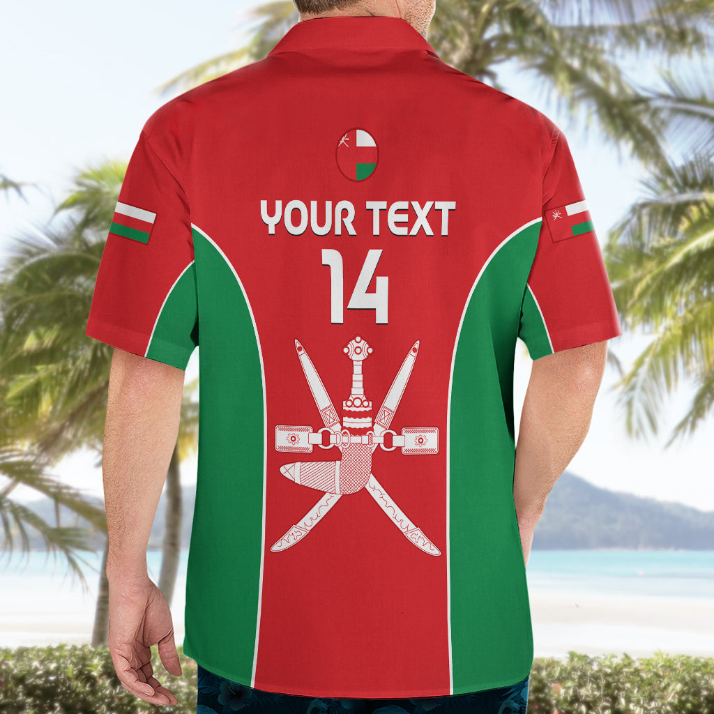 Personalised Oman Cricket Hawaiian Shirt Dynamic Version 2023 - Vibe Hoodie Shop