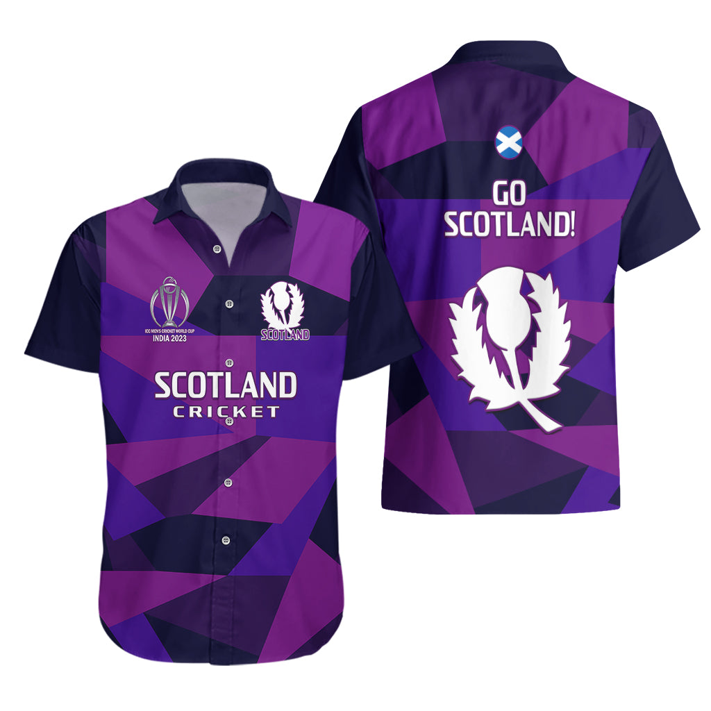 Scotland Cricket Hawaiian Shirt Go Scottish Dynamic Version 2023 - Vibe Hoodie Shop