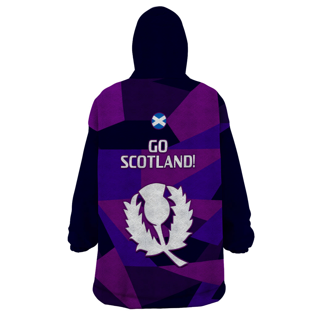 Scotland Cricket Wearable Blanket Hoodie Go Scottish Dynamic Version 2023 - Vibe Hoodie Shop