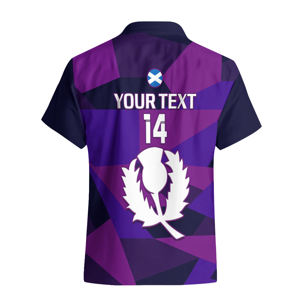 Personalised Scotland Cricket Hawaiian Shirt Go Scottish Dynamic Version 2023 - Vibe Hoodie Shop